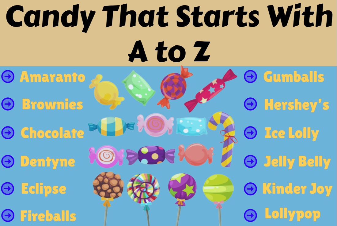 Candy That Starts With A to Z