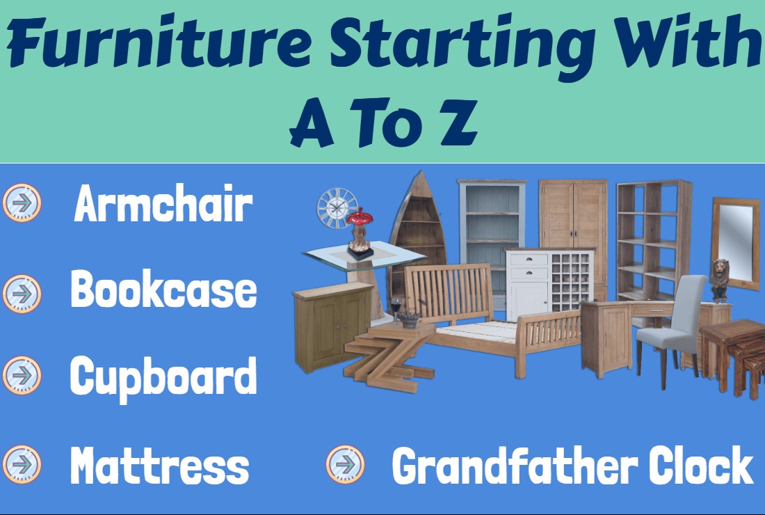 Furniture Starting With A To Z