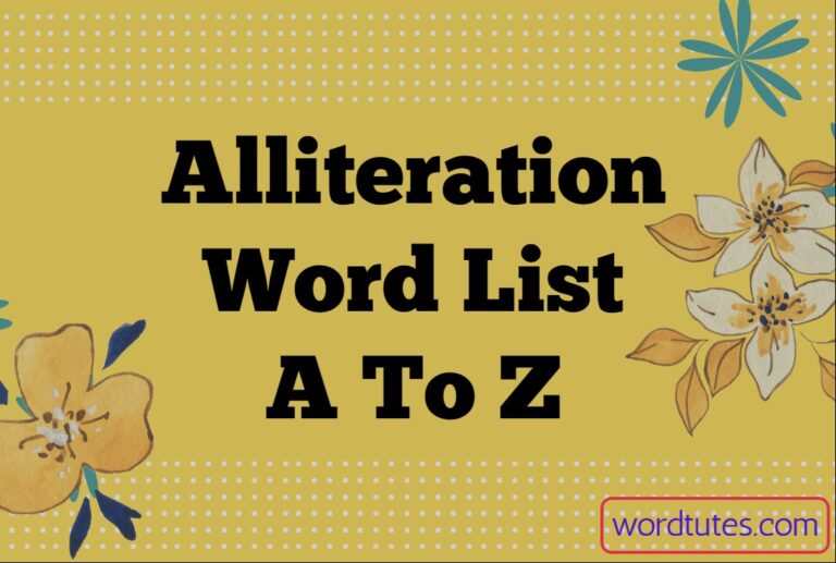 Code Word List A To Z