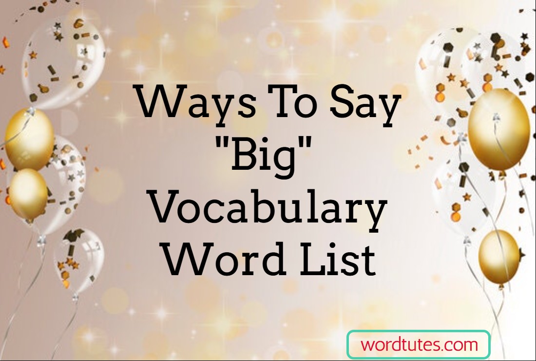 Other Ways To Say Big Issue