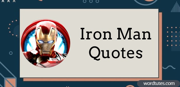 Iron Man Quotes