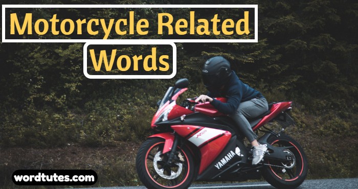 Motorcycle Related Words