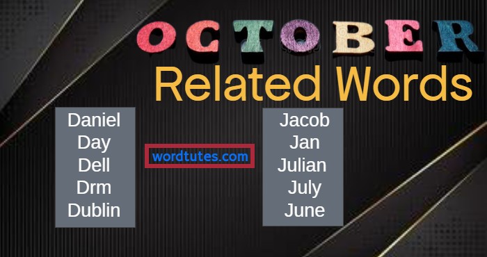 October Related Words