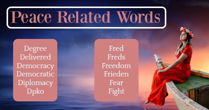 Peace Related Words