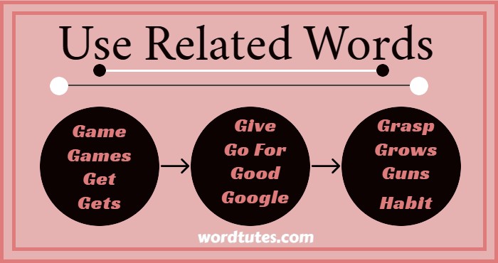 Use Related Words