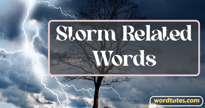 storm related words